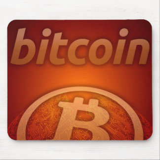 Alfombrilla De Ratón Logo de Bitcoin