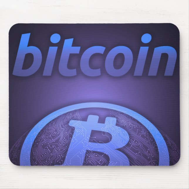 Alfombrilla De Ratón Logo de Bitcoin (Frente)