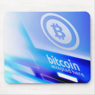 Alfombrilla De Ratón Logo de Bitcoin