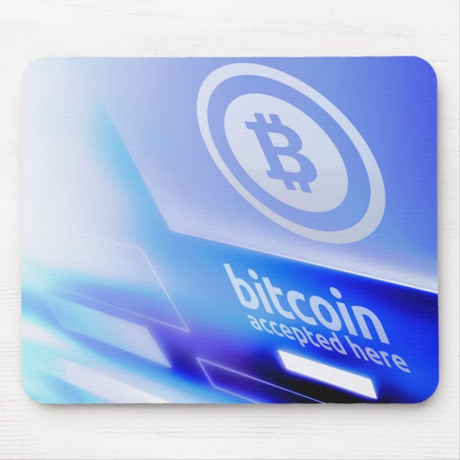 Alfombrilla De Ratón Logo de Bitcoin (Frente)