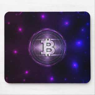 Alfombrilla De Ratón Logo de Bitcoin