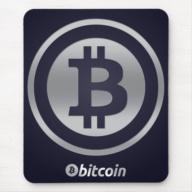 Alfombrilla De Ratón Logo de Bitcoin (Frente)