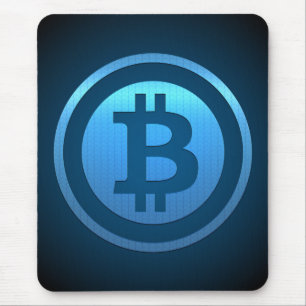 Alfombrilla De Ratón Logo de Bitcoin