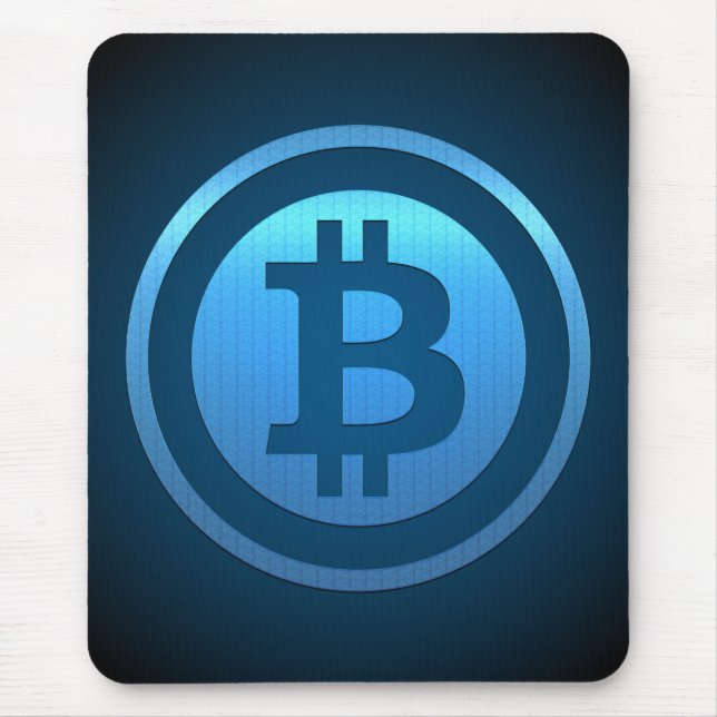Alfombrilla De Ratón Logo de Bitcoin (Frente)