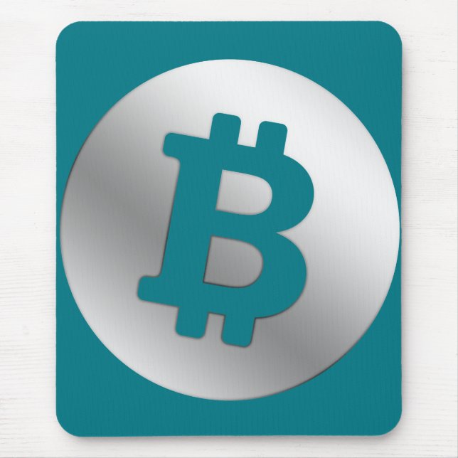 Alfombrilla De Ratón Logo de Bitcoin (Frente)