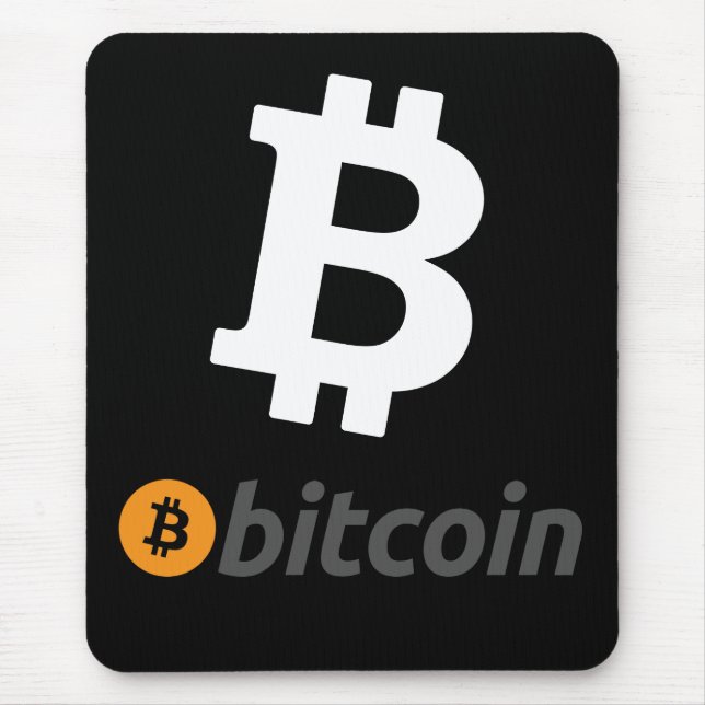 Alfombrilla De Ratón Logo de Bitcoin (Frente)