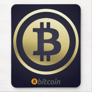 Alfombrilla De Ratón Logo de Bitcoin