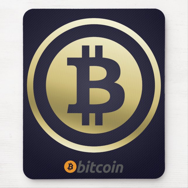 Alfombrilla De Ratón Logo de Bitcoin (Frente)