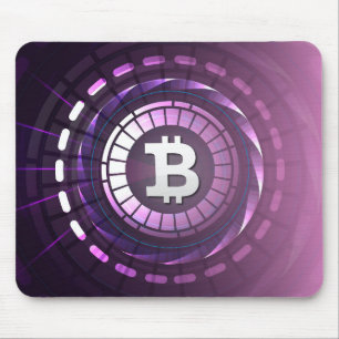 Alfombrilla De Ratón Logo de Bitcoin