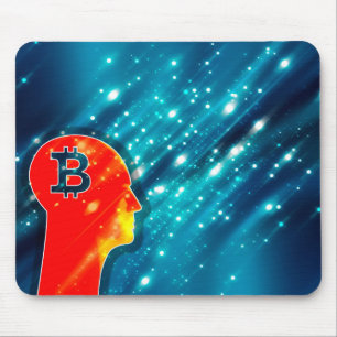 Alfombrilla De Ratón Logo de Bitcoin