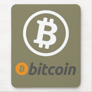 Alfombrilla De Ratón Logo de Bitcoin