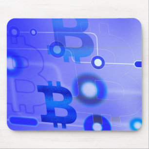 Alfombrilla De Ratón Logo de Bitcoin