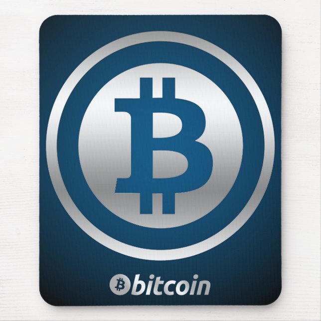 Alfombrilla De Ratón Logo de Bitcoin (Frente)