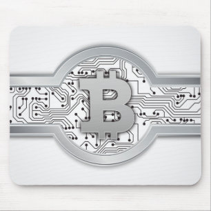 Alfombrilla De Ratón Logo de Bitcoin