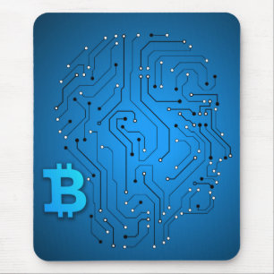 Alfombrilla De Ratón Logo de Bitcoin