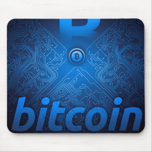 Alfombrilla De Ratón Logo de Bitcoin