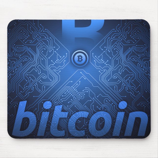 Alfombrilla De Ratón Logo de Bitcoin (Frente)