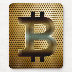 Alfombrilla De Ratón Logo de Bitcoin