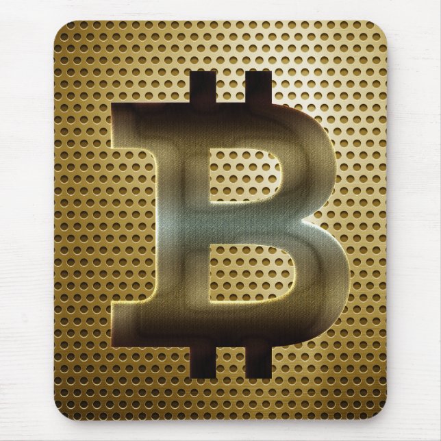 Alfombrilla De Ratón Logo de Bitcoin (Frente)