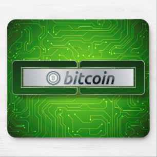 Alfombrilla De Ratón Logo de Bitcoin