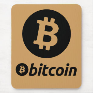 Alfombrilla De Ratón Logo de Bitcoin