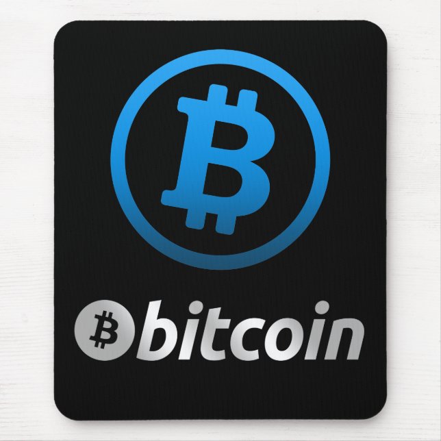 Alfombrilla De Ratón Logo de Bitcoin (Frente)
