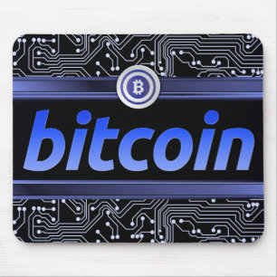 Alfombrilla De Ratón Logo de Bitcoin
