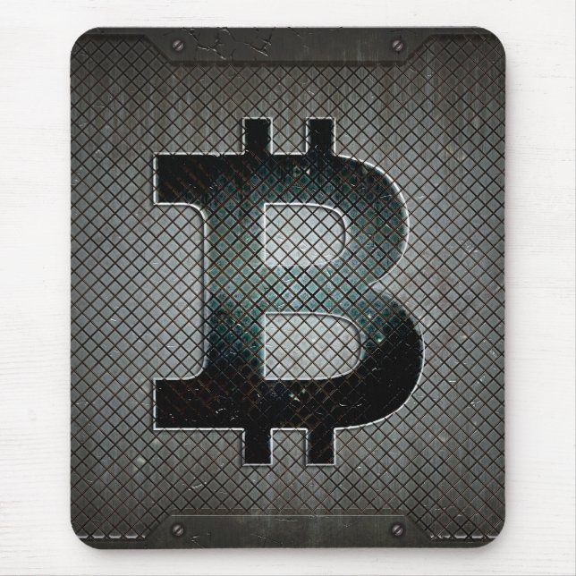 Alfombrilla De Ratón Logo de Bitcoin (Frente)