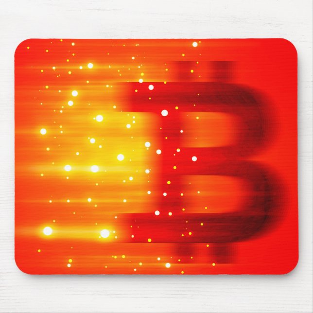 Alfombrilla De Ratón Logo de Bitcoin (Frente)