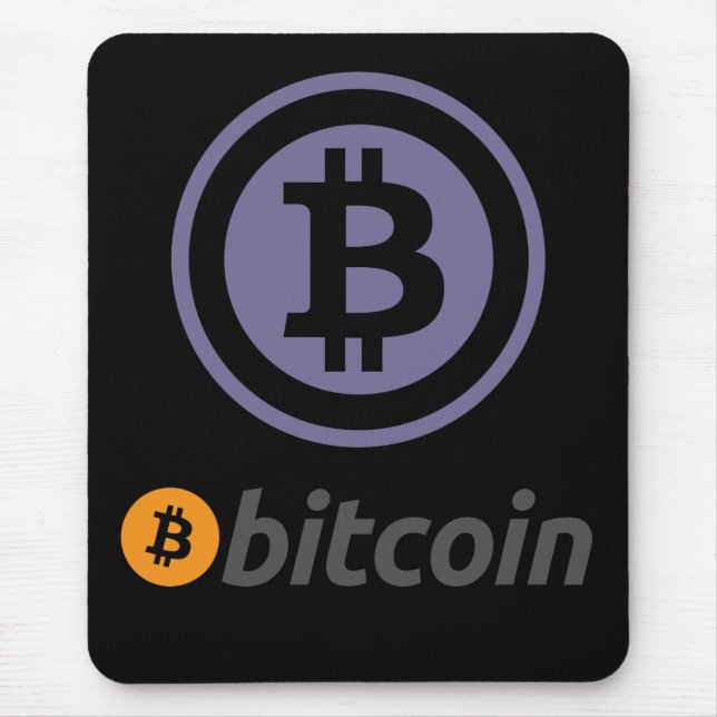 Alfombrilla De Ratón Logo de Bitcoin (Frente)