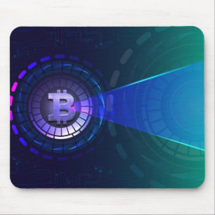 Alfombrilla De Ratón Logo de Bitcoin