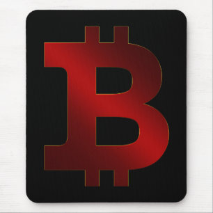 Alfombrilla De Ratón Logo de Bitcoin