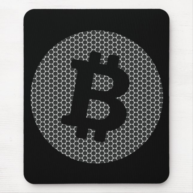 Alfombrilla De Ratón Logo de Bitcoin (Frente)