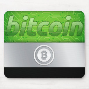 Alfombrilla De Ratón Logo de Bitcoin