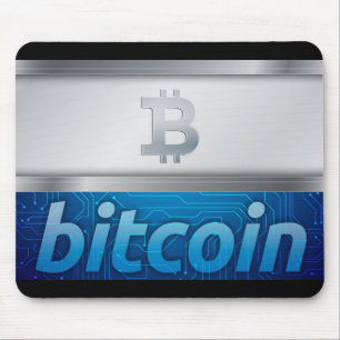 Alfombrilla De Ratón Logo de Bitcoin