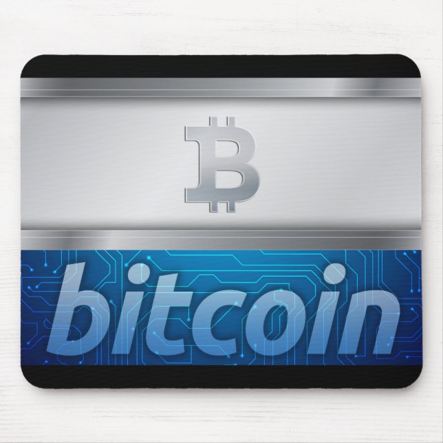 Alfombrilla De Ratón Logo de Bitcoin (Frente)