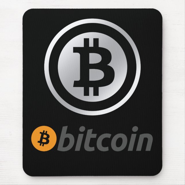 Alfombrilla De Ratón Logo de Bitcoin (Frente)