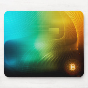 Alfombrilla De Ratón Logo de Bitcoin