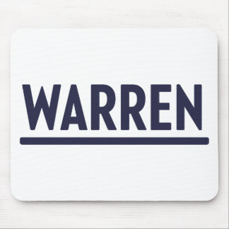 Alfombrilla De Ratón Logo de la campaña presidencial Elizabeth Warren 2