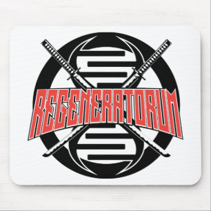 Alfombrilla De Ratón Logo de Regeneratorum "True Red"