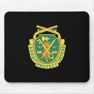 Alfombrilla De Ratón Logo De Vintage Ejército De La Policía De Ee.Uu.