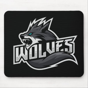 Alfombrilla De Ratón Logo de Wolves