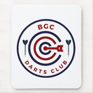 Alfombrilla De Ratón Logo Del Club Dart De La BGC (Bonafacio Global Cit
