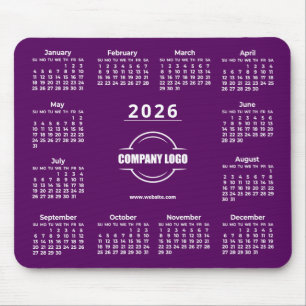 Alfombrilla De Ratón Logo empresarial promocional púrpura 2026