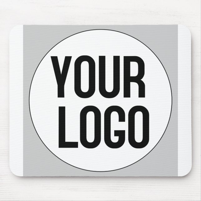 Alfombrilla De Ratón Logo personalizado en merch (Frente)
