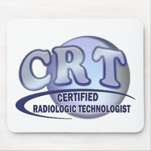 ALFOMBRILLA DE RATÓN LOGOTIPO CERTIFICADO CRT DEL AZUL DEL TECNÓLOGO