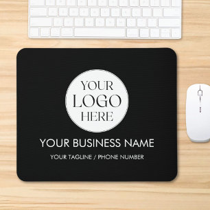 Alfombrilla De Ratón Logotipo Comercial Empresarial Personalizado Promo