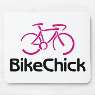 Alfombrilla De Ratón Logotipo de BikeChick (nuevo)