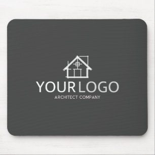 Alfombrilla De Ratón Logotipo de empresa de arquitectos de inicio de ne