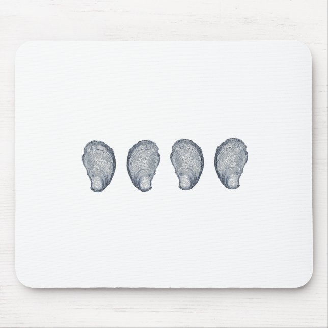 Alfombrilla De Ratón Logotipo de las ostras (Frente)